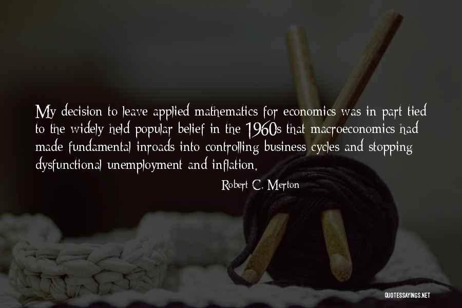 Request To Enter Quotes By Robert C. Merton Request To Enter Quotes By Robert C. Merton