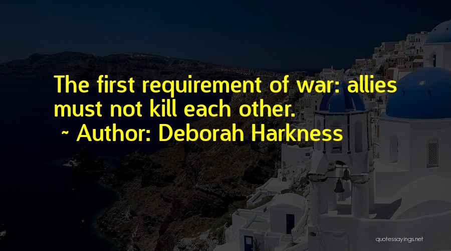 Requirement Quotes By Deborah Harkness