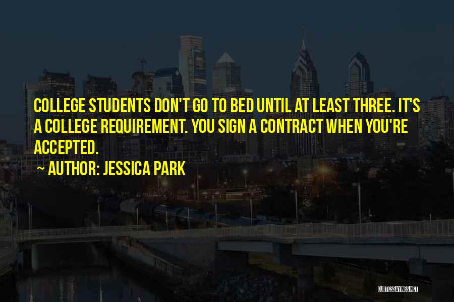 Requirement Quotes By Jessica Park