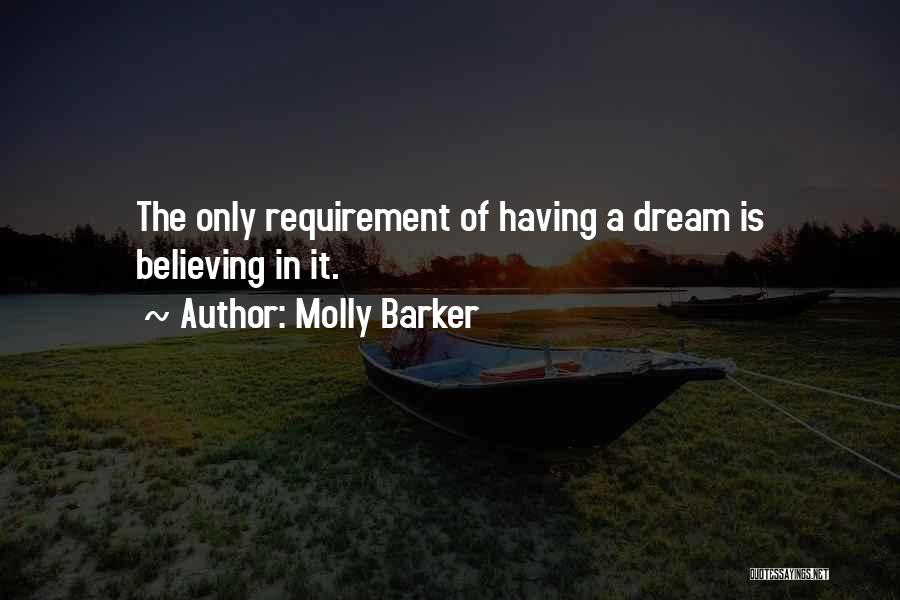 Requirement Quotes By Molly Barker