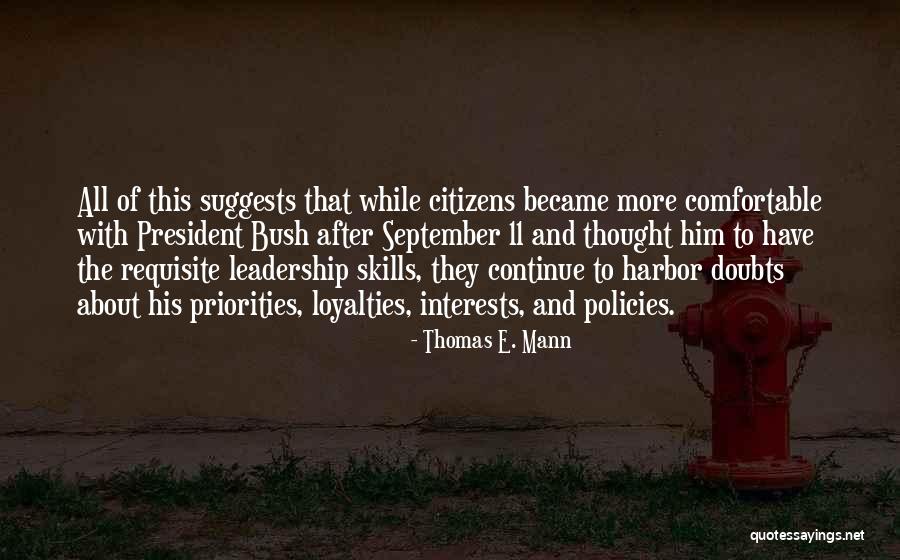 Requisite Quotes By Thomas E. Mann