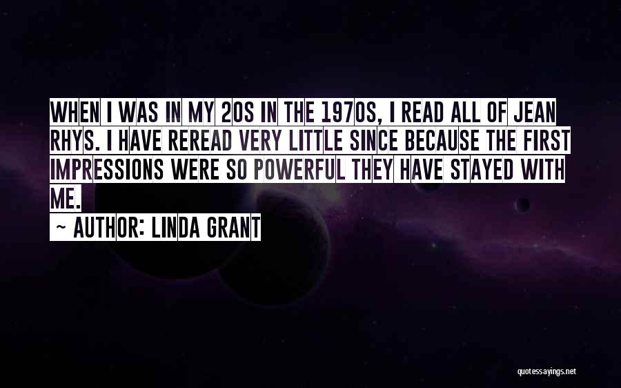 Reread Quotes By Linda Grant