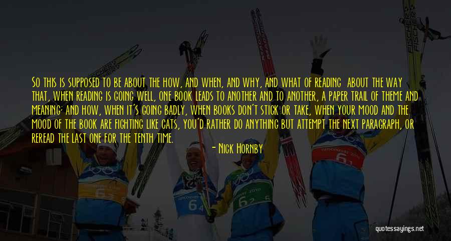 Reread Quotes By Nick Hornby