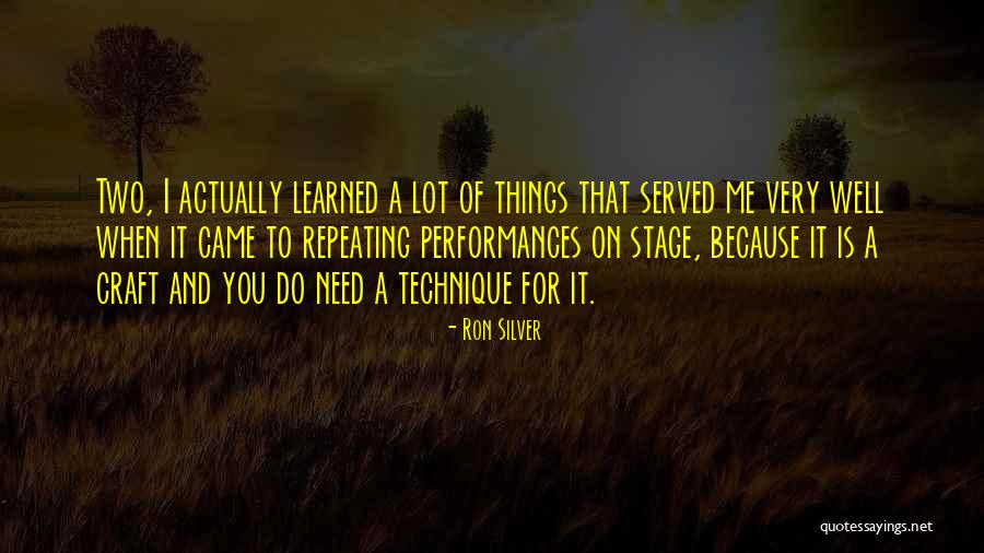 Rescigno Restaurant Quotes By Ron Silver Rescigno Restaurant Quotes By Ron Silver