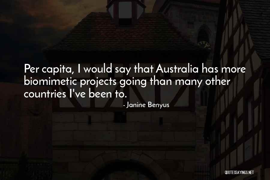 Rescue Mission Quotes By Janine Benyus