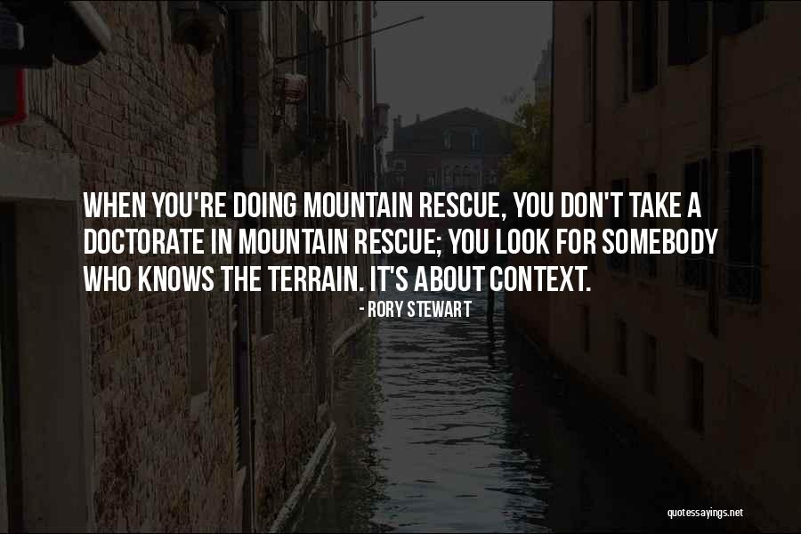 Rescue Quotes By Rory Stewart