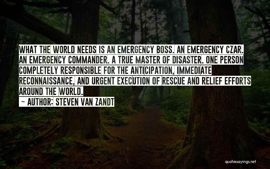Rescue Quotes By Steven Van Zandt