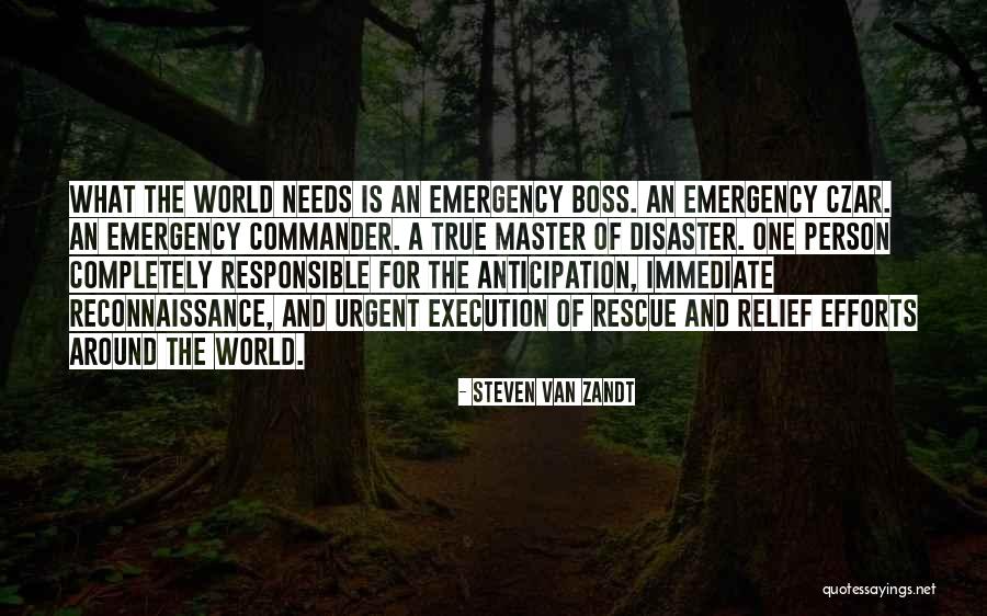 Rescue Quotes By Steven Van Zandt