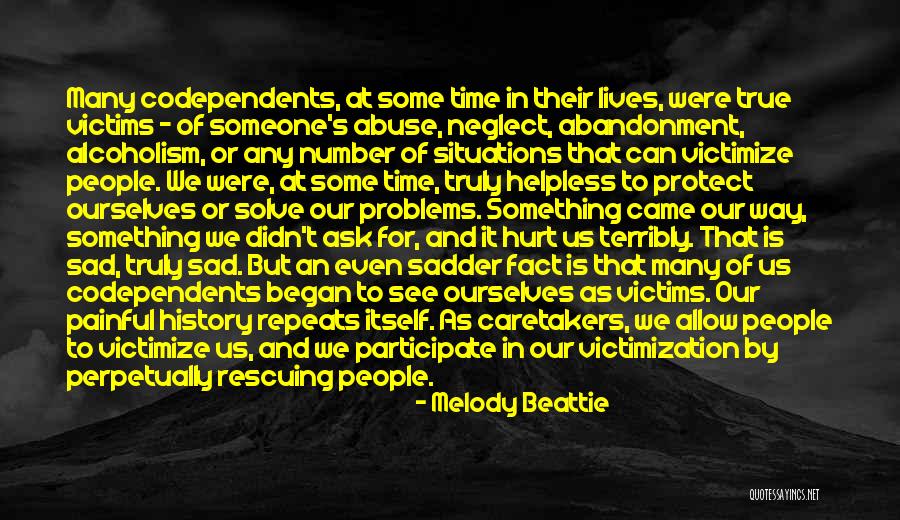 Rescuing People Quotes By Melody Beattie