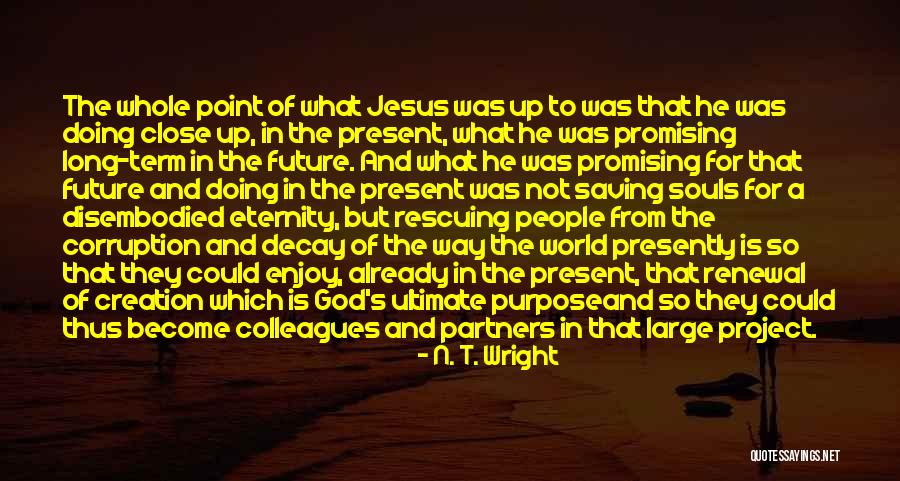 Rescuing People Quotes By N. T. Wright