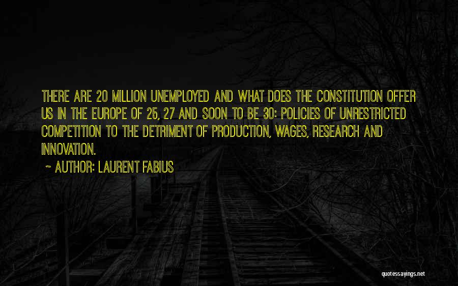 Research And Innovation Quotes By Laurent Fabius