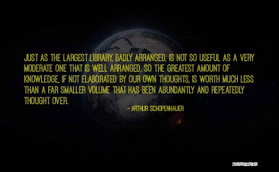 Research And Knowledge Quotes By Arthur Schopenhauer