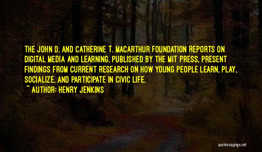 Research Findings Quotes By Henry Jenkins