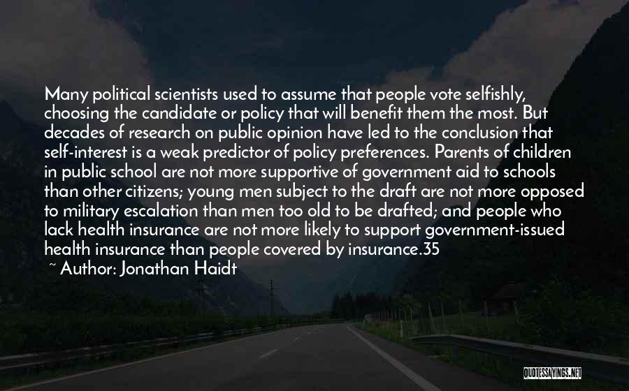 Research Findings Quotes By Jonathan Haidt