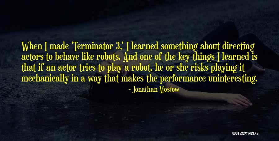 Research Gate Quotes By Jonathan Mostow Research Gate Quotes By Jonathan Mostow