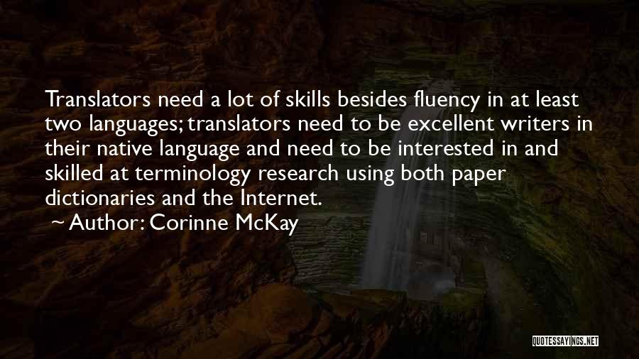 Research Paper And Quotes By Corinne McKay