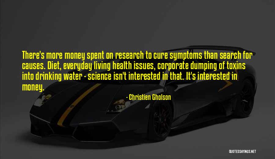 Research Science Quotes By Christien Gholson