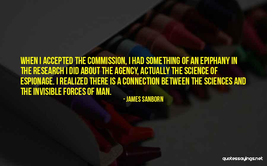 Research Science Quotes By James Sanborn