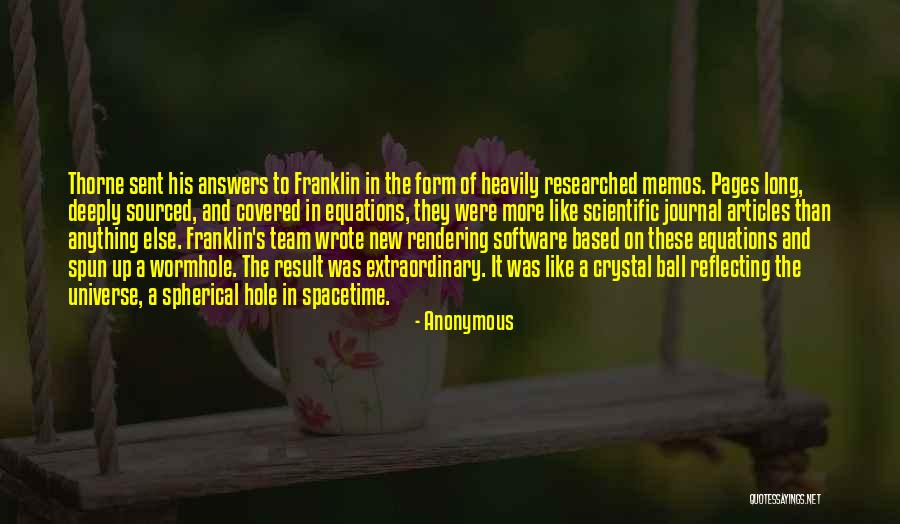 Researched Quotes By Anonymous Researched Quotes By Anonymous