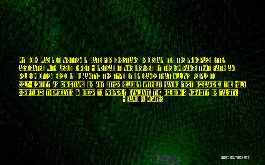 Researched Quotes By David G. McAfee Researched Quotes By David G. McAfee