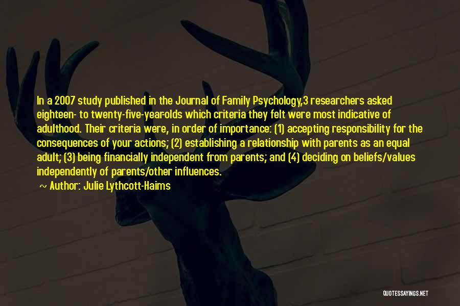 Researchers Quotes By Julie Lythcott-Haims
