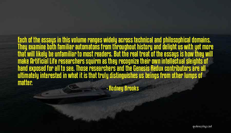 Researchers Quotes By Rodney Brooks