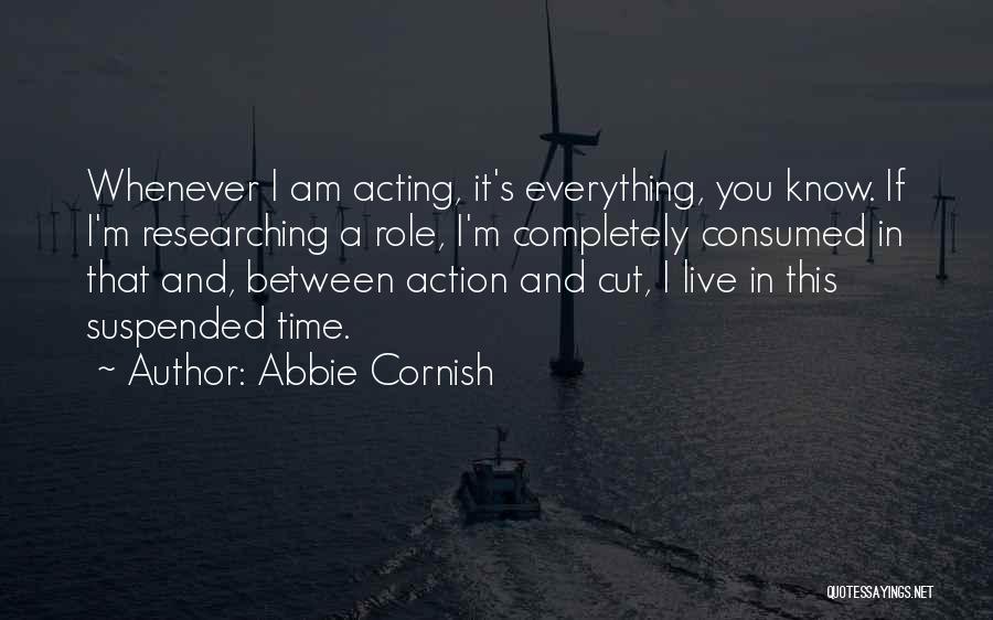 Researching Quotes By Abbie Cornish