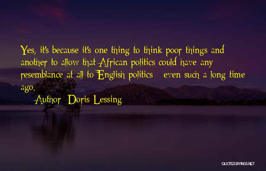 Resemblance Quotes By Doris Lessing