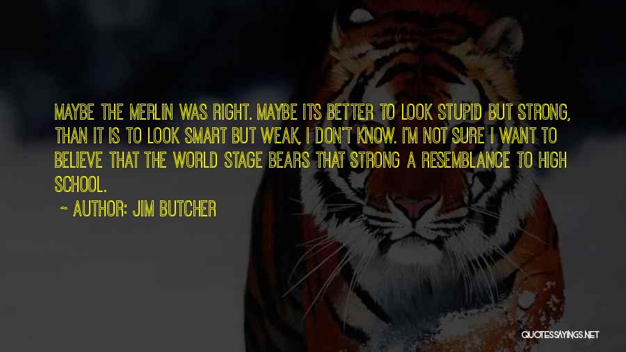 Resemblance Quotes By Jim Butcher