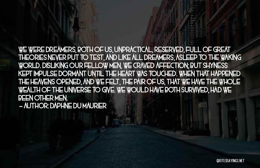 Reserved Love Quotes By Daphne Du Maurier