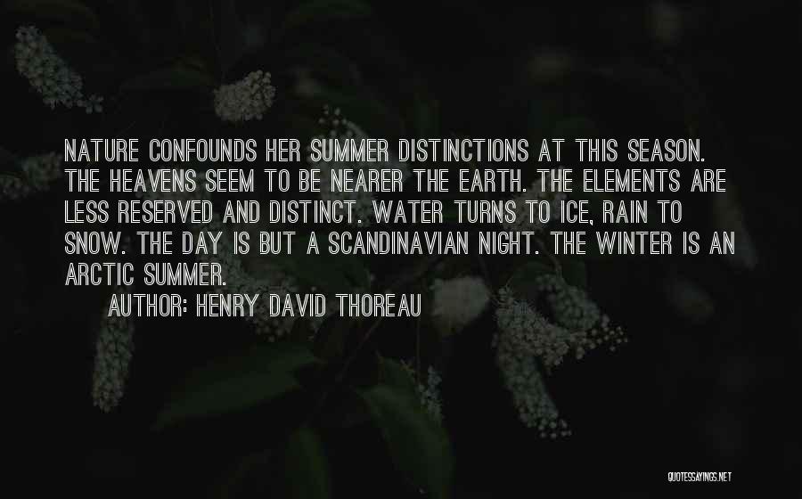 Reserved Nature Quotes By Henry David Thoreau