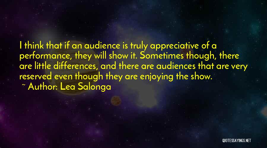 Reserved Quotes By Lea Salonga