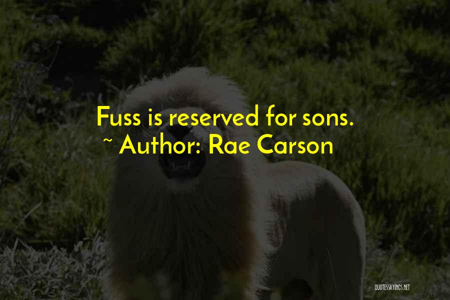 Reserved Quotes By Rae Carson