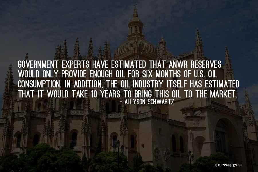 Reserves Quotes By Allyson Schwartz