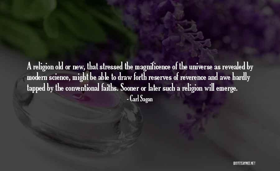 Reserves Quotes By Carl Sagan