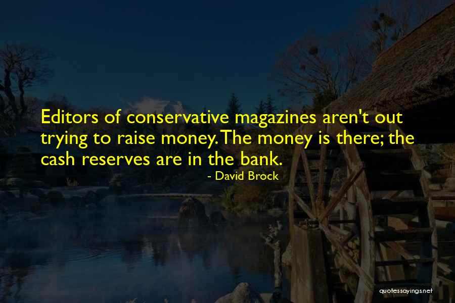 Reserves Quotes By David Brock