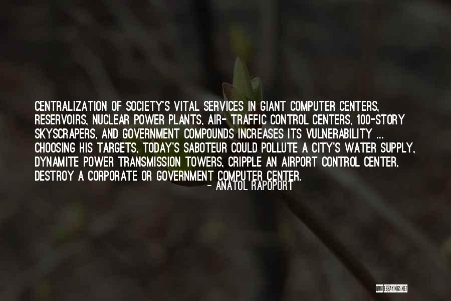 Reservoirs Quotes By Anatol Rapoport Reservoirs Quotes By Anatol Rapoport