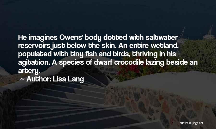 Reservoirs Quotes By Lisa Lang