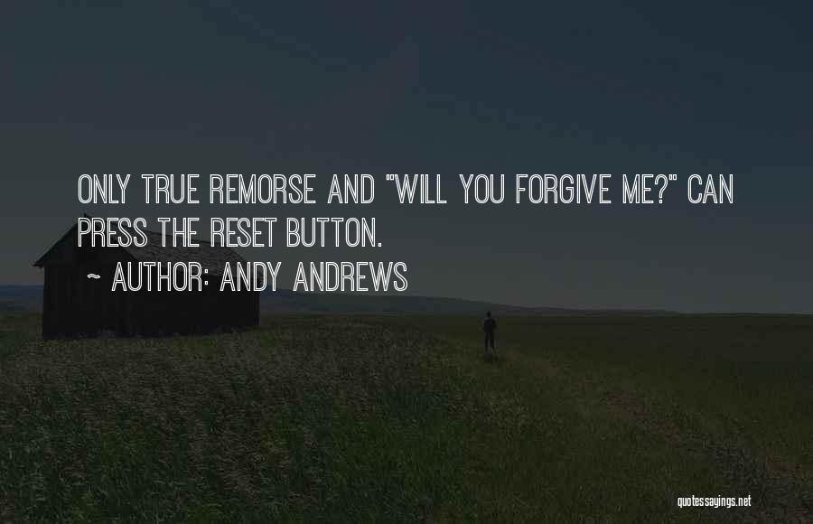 Reset Button Quotes By Andy Andrews