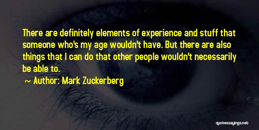 Resi Quotes By Mark Zuckerberg