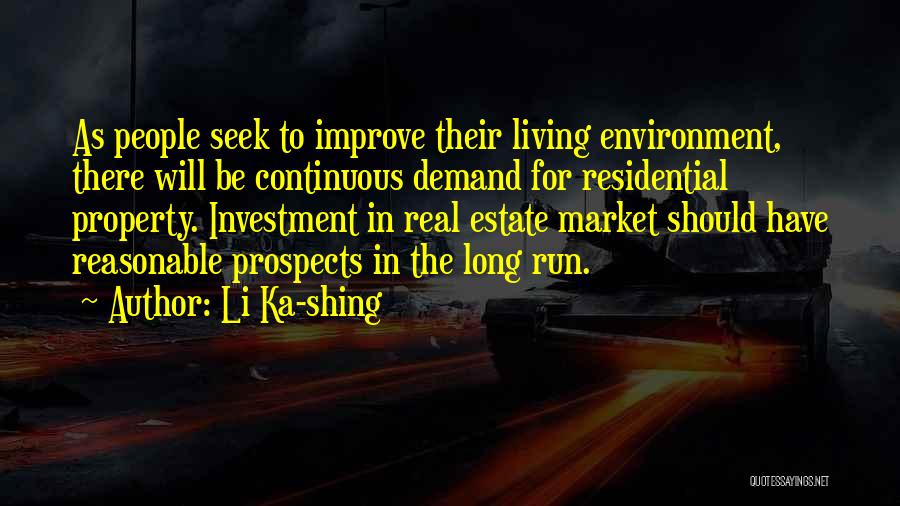 Residential Quotes By Li Ka-shing