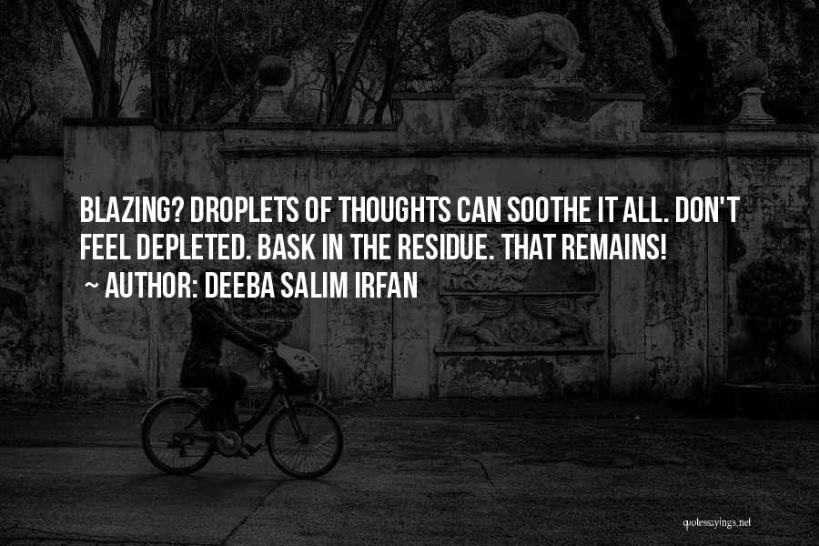Residue Quotes By Deeba Salim Irfan