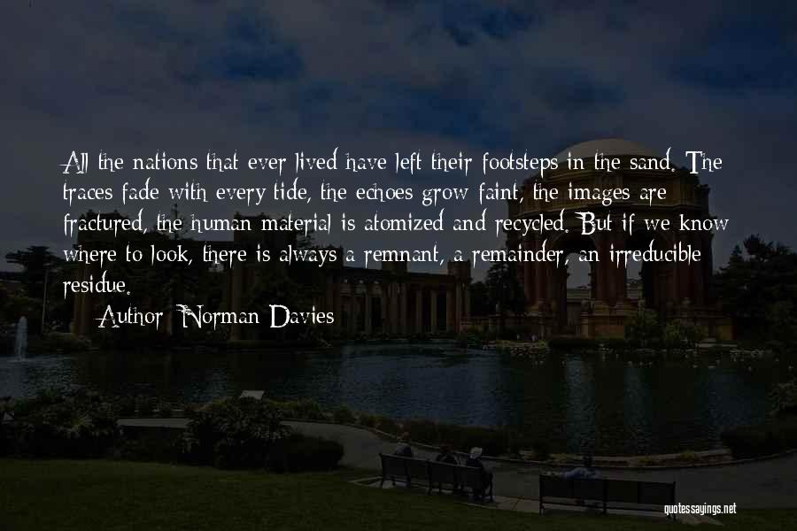 Residue Quotes By Norman Davies