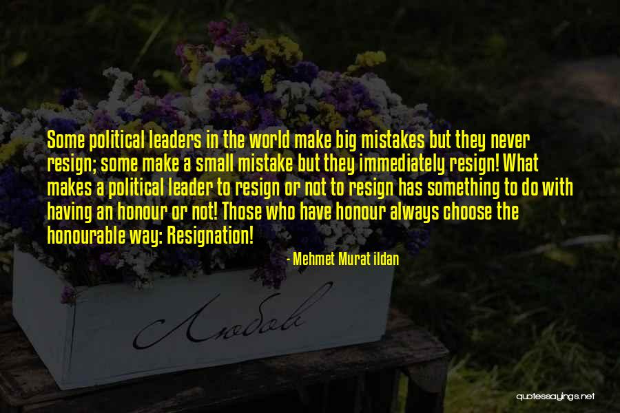 Resignation Quotes By Mehmet Murat Ildan