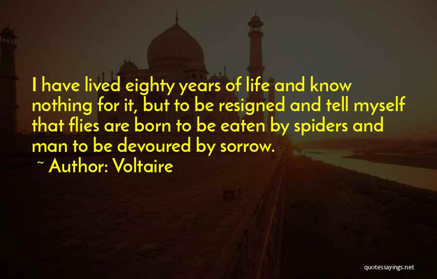 Resigned Quotes By Voltaire