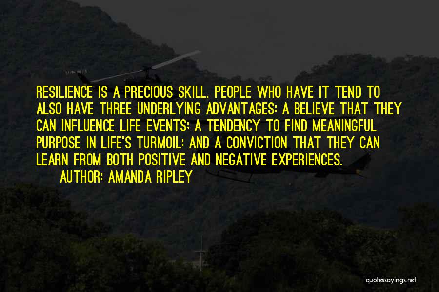 Resilience In Life Quotes By Amanda Ripley