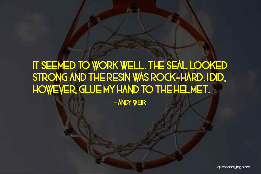 Resin Quotes By Andy Weir Resin Quotes By Andy Weir