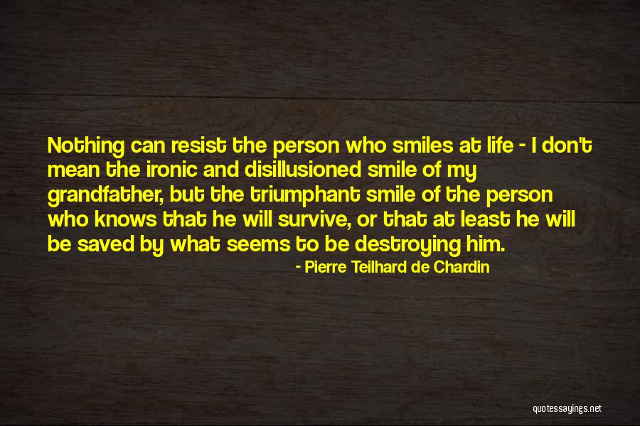 Resist Nothing Quotes By Pierre Teilhard De Chardin