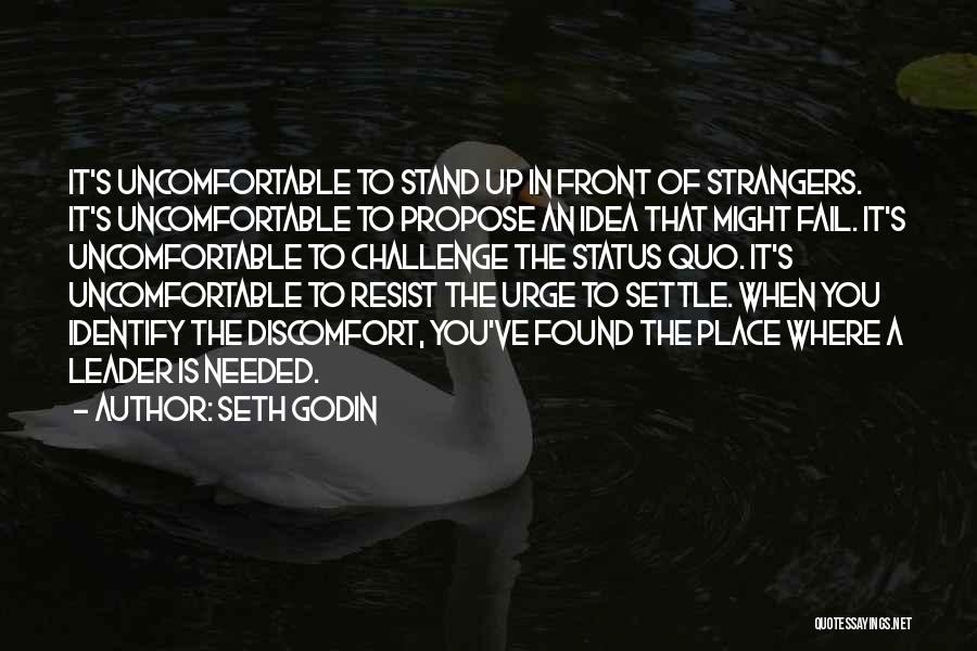 Resist The Urge Quotes By Seth Godin
