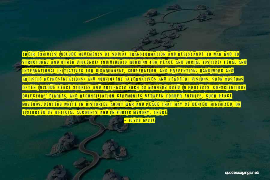 Resistance Movements Quotes By Joyce Apsel Resistance Movements Quotes By Joyce Apsel
